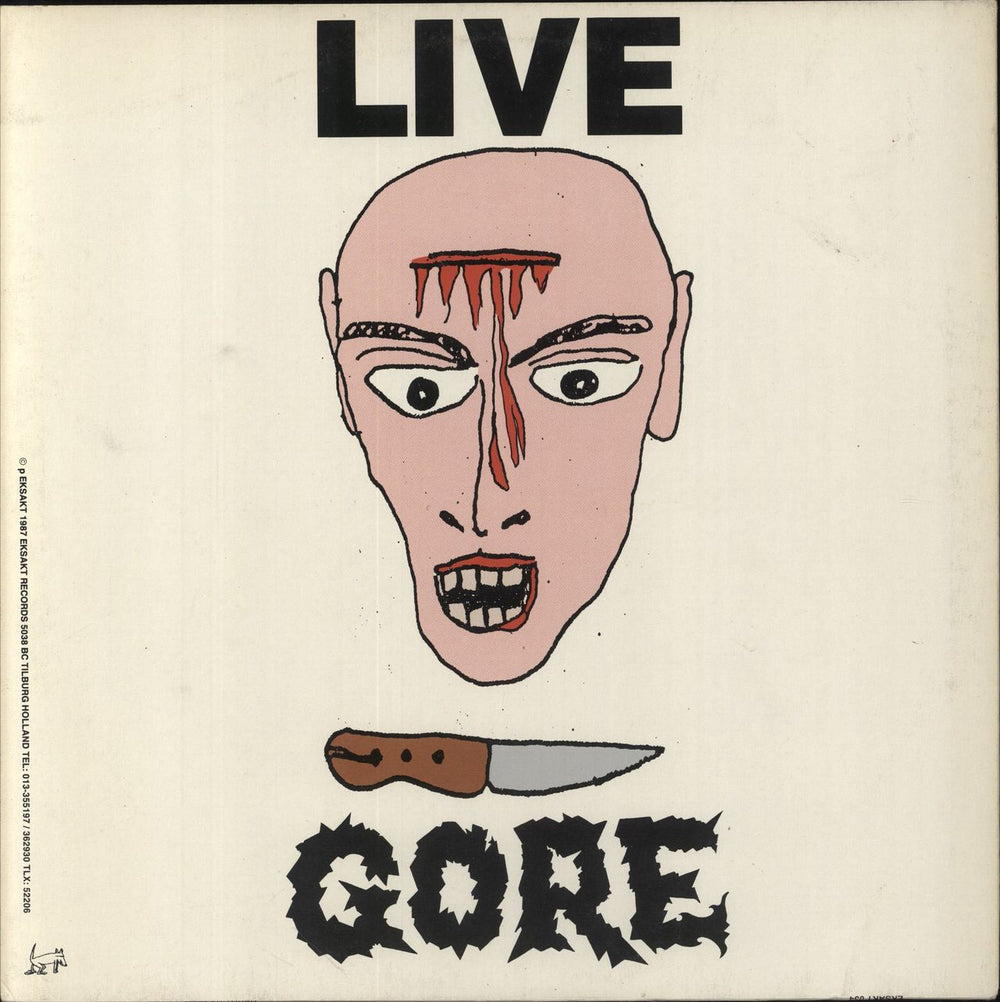 Henry Rollins Live Dutch Promo vinyl LP album (LP record)