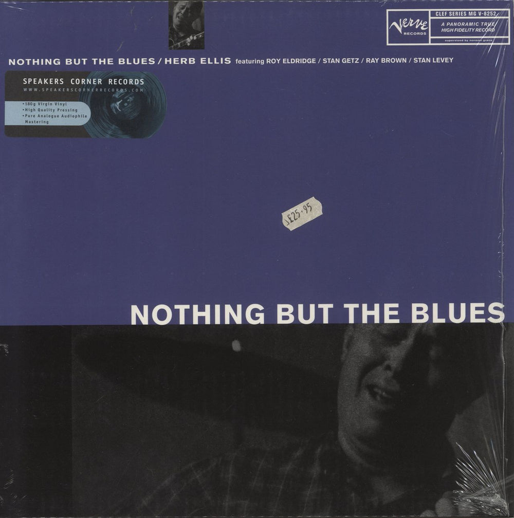 Herb Ellis Nothing But The Blues German vinyl LP album (LP record) MGV8252
