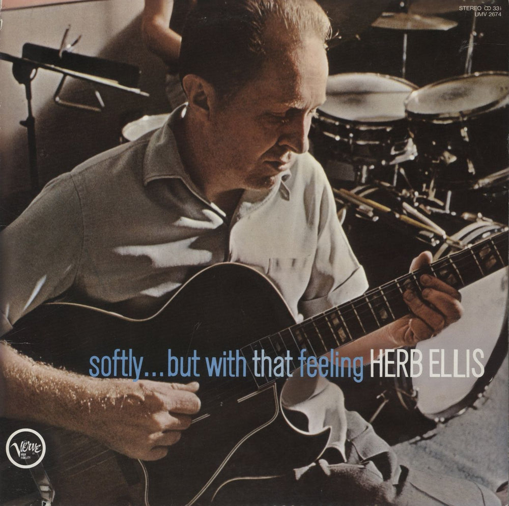 Herb Ellis Softly... But With That Feeling Japanese vinyl LP album (LP record) UMV2674