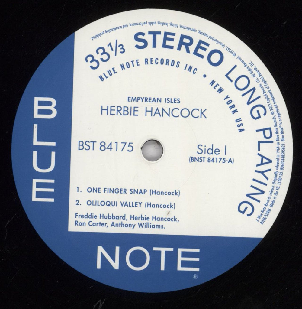 Herbie Hancock Empyrean Isles - 180 Gram UK vinyl LP album (LP record) HHALPEM831981