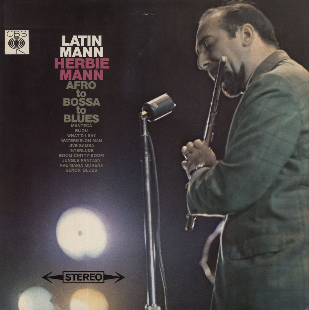 Herbie Mann Latin Mann: Afro To Bossa To Blues UK vinyl LP album (LP record) 62585