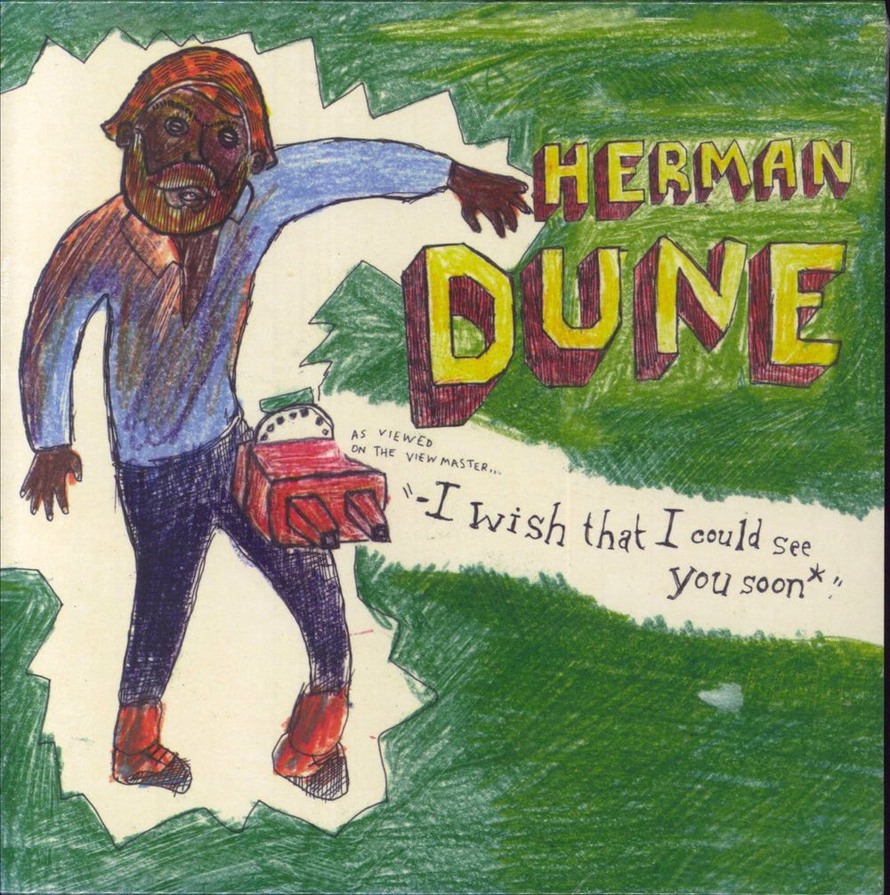 Herman Dune I Wish That I Could See You Soon - Sealed - Green Vinyl UK 7" vinyl single (7 inch record / 45) 0094638249573