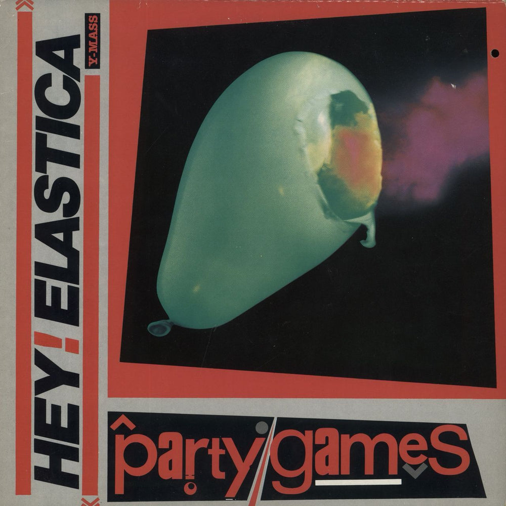 Hey! Elastica Party Games UK 12" vinyl single (12 inch record / Maxi-single) VS599-12