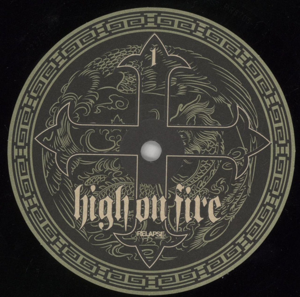 High On Fire Death Is This Communion US vinyl LP album (LP record) O3JLPDE859354