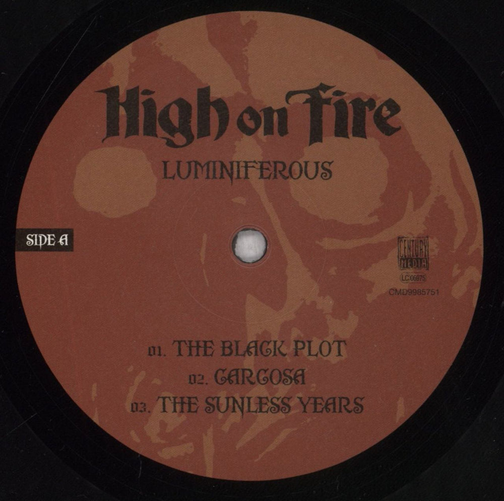 High On Fire Luminiferous - 180g UK 2-LP vinyl record set (Double LP Album) O3J2LLU838549