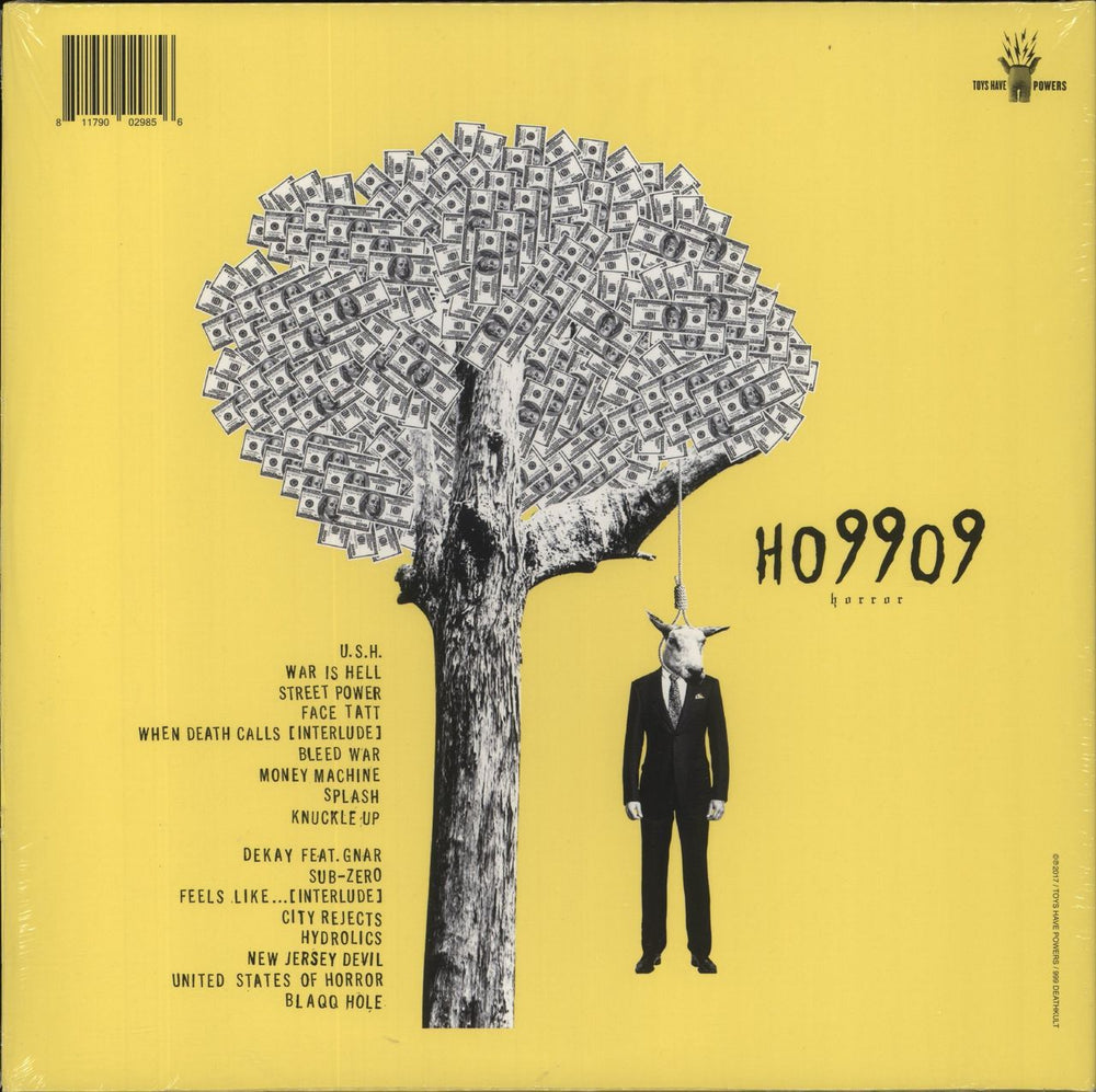 HO99O9 United States Of Horror US 2-LP vinyl record set (Double LP Album) 811790029856