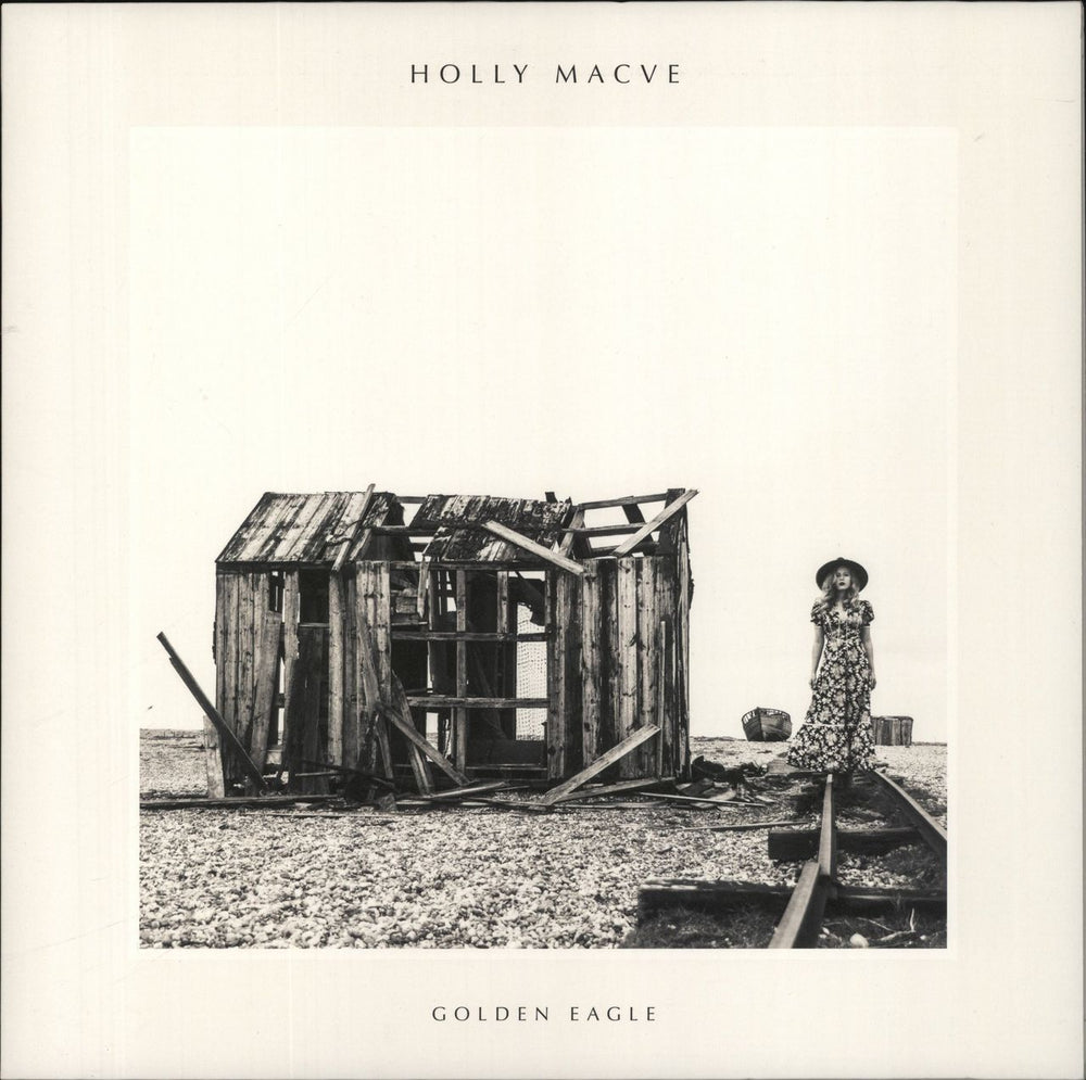 Holly Macve Golden Eagle - White Vinyl UK vinyl LP album (LP record) BELLA550V