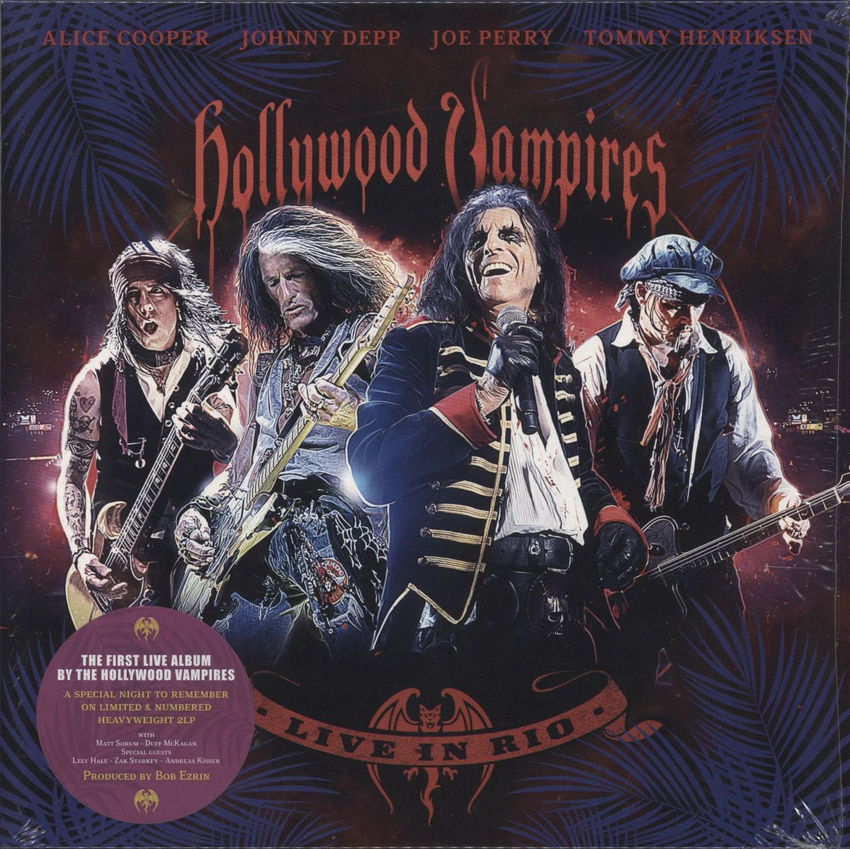 Hollywood Vampires Live In Rio - Numbered Edition - Shrink