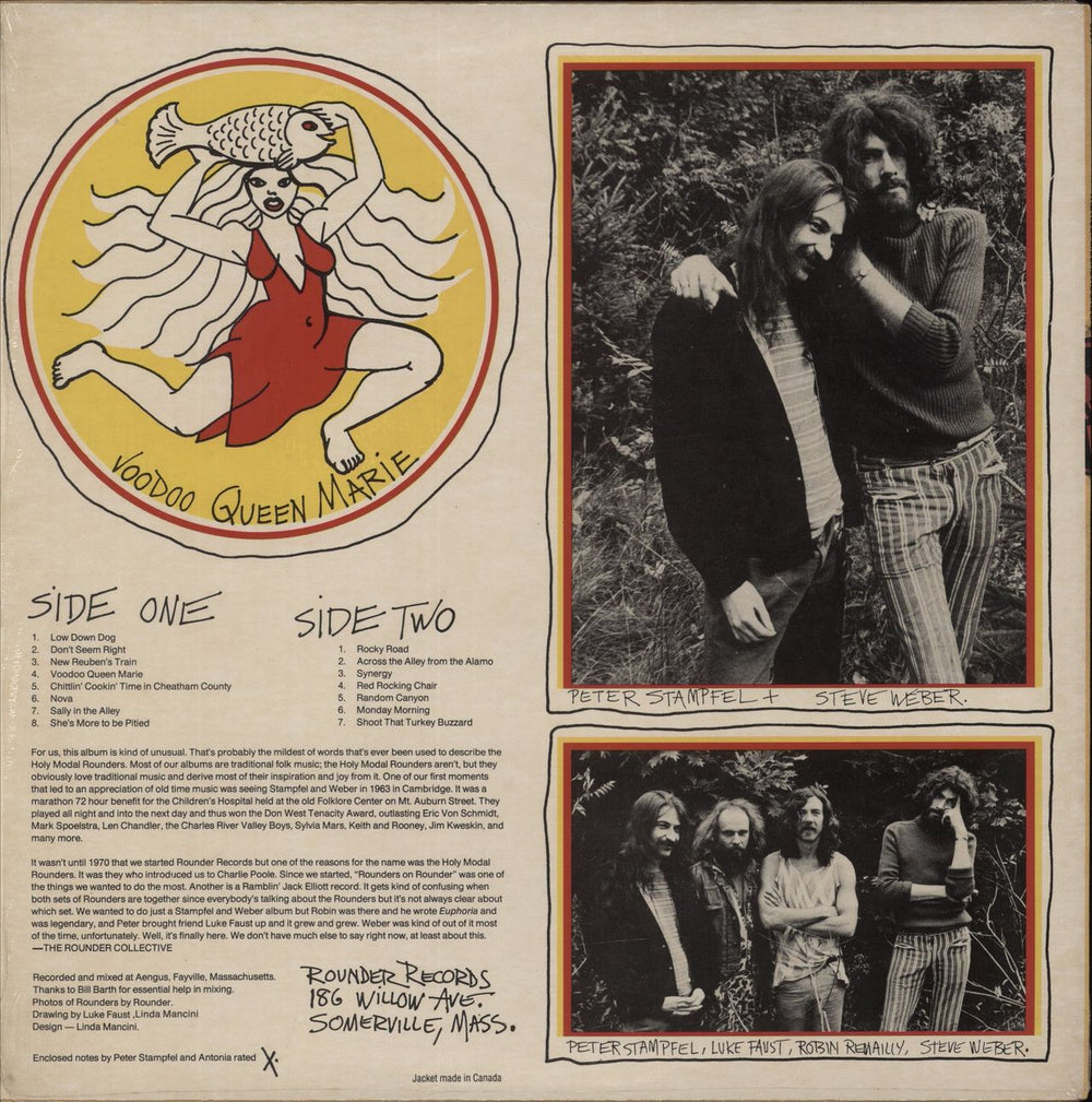 Holy Modal Rounders Alleged In Their Own Time US vinyl LP album (LP record)