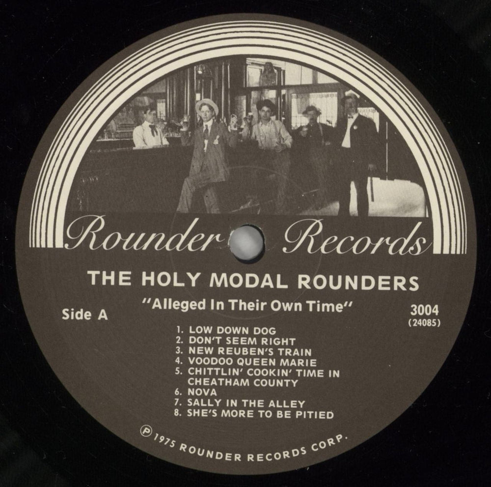 Holy Modal Rounders Alleged In Their Own Time US vinyl LP album (LP record) HMRLPAL872295