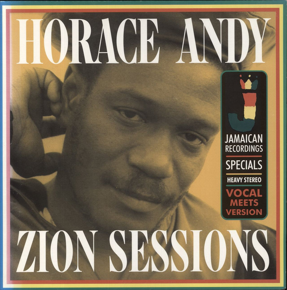Horace Andy Zion Sessions UK vinyl LP album (LP record) JRSLP002