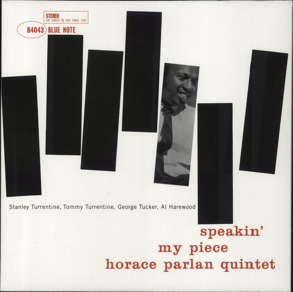 Horace Parlan Speakin' My Piece - 45RPM 180 Gram US 2-LP vinyl record set (Double LP Album) MMBST-84043