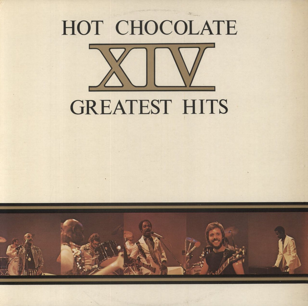 Hot Chocolate XIV Greatest Hits UK vinyl LP album (LP record) SRAK524