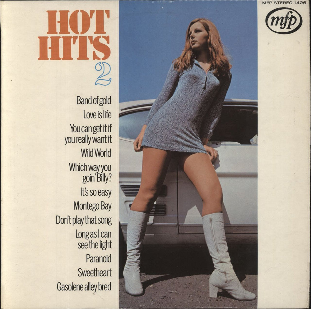 Hot Hits Hot Hits 2 UK vinyl LP album (LP record) MFP1426