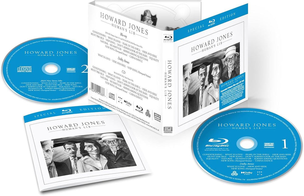 Howard Jones Human's Lib - Special Edition - Sealed UK Blu Ray DVD PCDB2BRED903