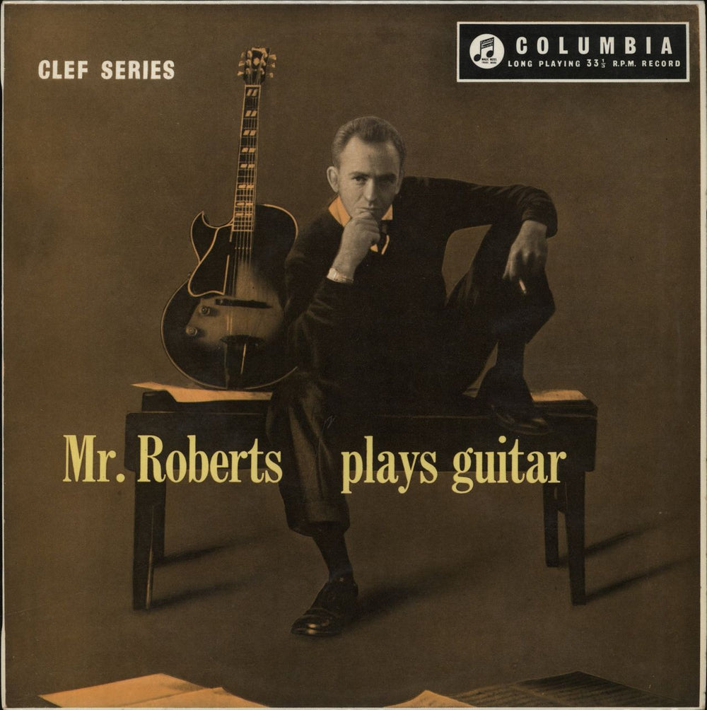 Howard Roberts Mr. Roberts Plays Guitar UK 10" vinyl single (10 inch record) 33C9038