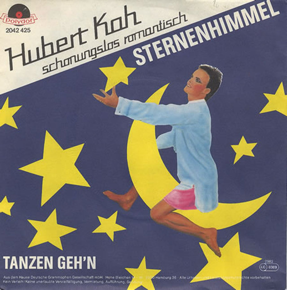 Hubert Kah Sternenhimmel German 7" vinyl single (7 inch record / 45) 2042425