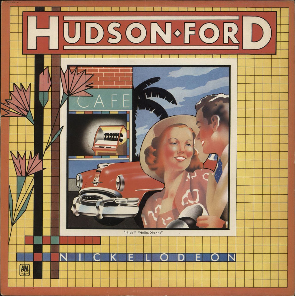 Hudson Ford Nickelodeon - Red Vinyl UK vinyl LP album (LP record) AMLH68208