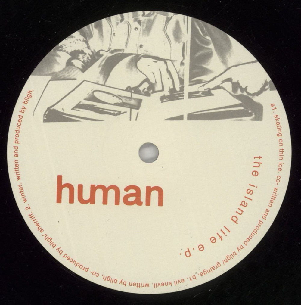 Human The Island Life E.P. UK 12" vinyl single (12 inch record / Maxi-single) HUMAN001