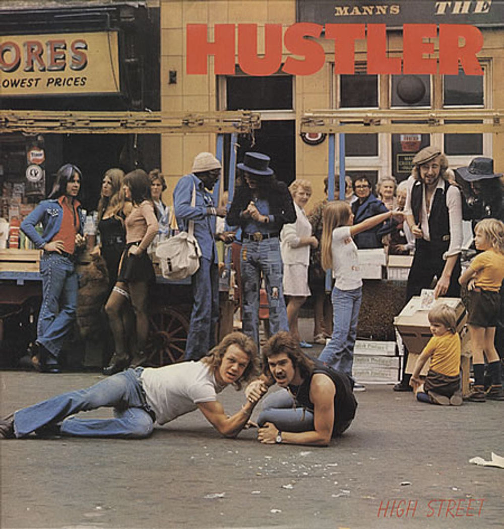 Hustler (70s) High Street UK vinyl LP album (LP record) AMLS68276