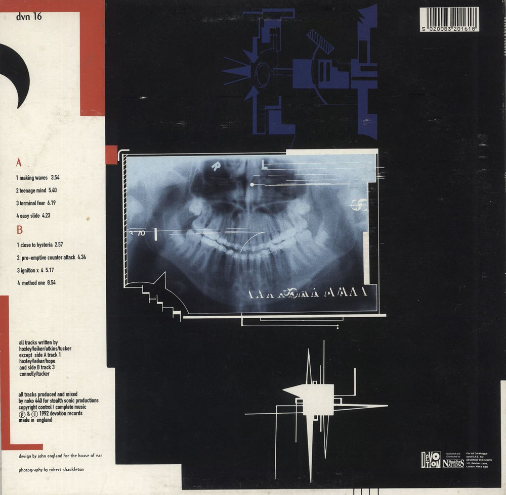 Hyperhead Metaphasia + PR Sheet UK vinyl LP album (LP record) 5020083201618