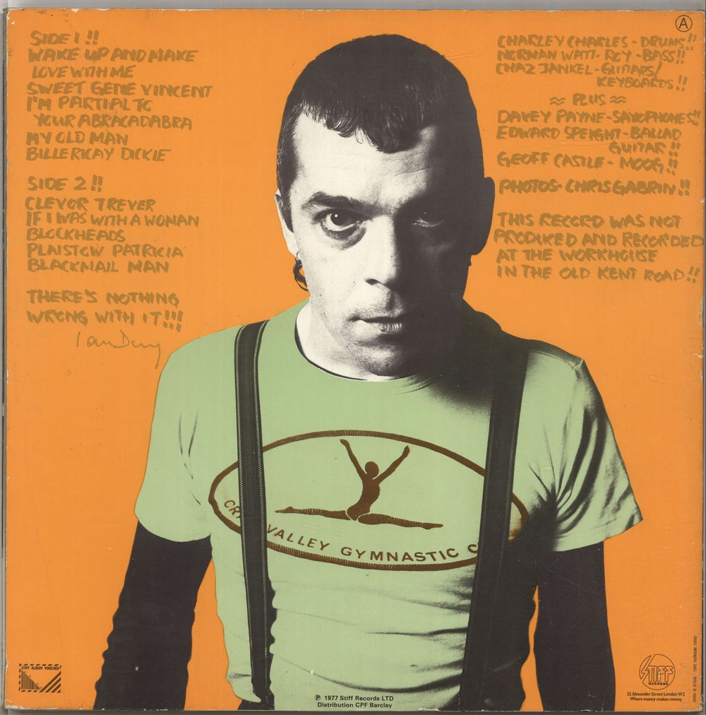 Ian Dury Do It Yourself - P56003 Dutch vinyl LP album (LP record)