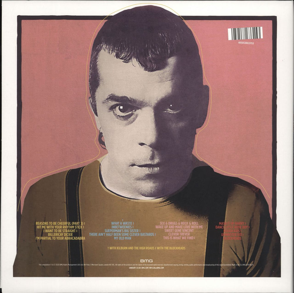 Ian Dury Hit Me! The Best Of Ian Dury - White Vinyl UK 2-LP vinyl record set (Double LP Album) 4050538633153