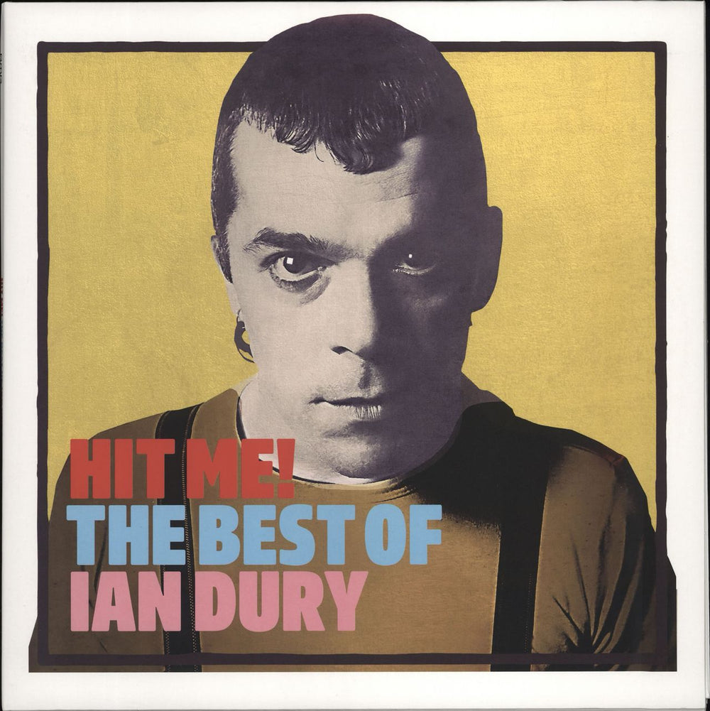 Ian Dury Hit Me! The Best Of Ian Dury - White Vinyl UK 2-LP vinyl record set (Double LP Album) BMGCAT471LPC