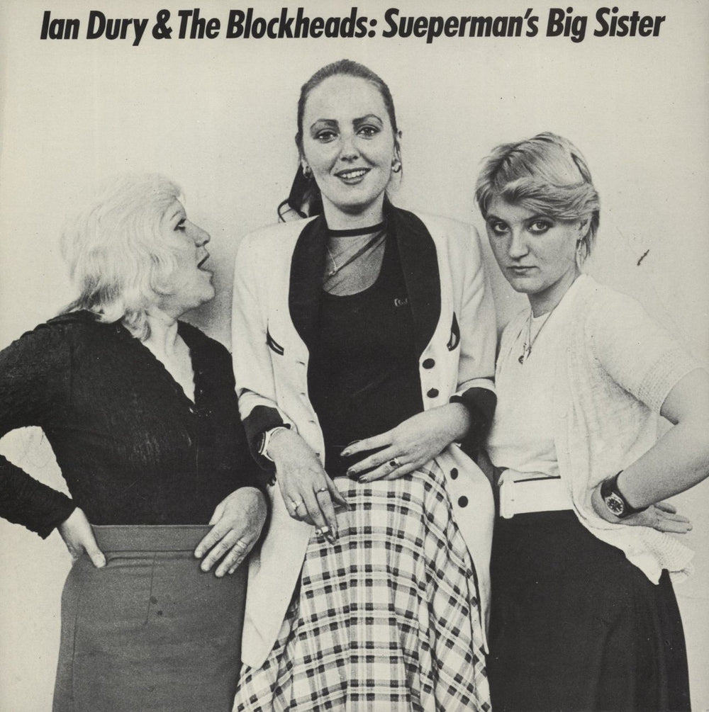 Ian Dury Sueperman's Big Sister - 'A' Label UK Promo 7" vinyl single (7 inch record / 45) BUYDJ100