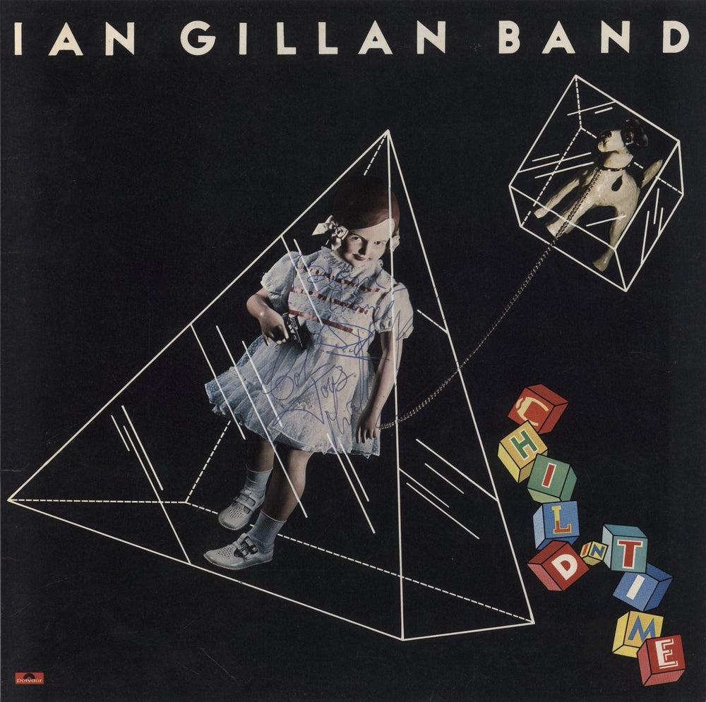 Ian Gillan Child In Time - Autographed UK vinyl LP album (LP record) 2490136