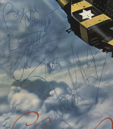 Ian Gillan Clear Air Turbulence - Autographed UK vinyl LP album (LP record) GILLPCL859312