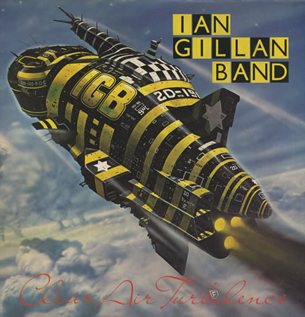 Ian Gillan Clear Air Turbulence - Gatefold UK vinyl LP album (LP record) ILPS9500