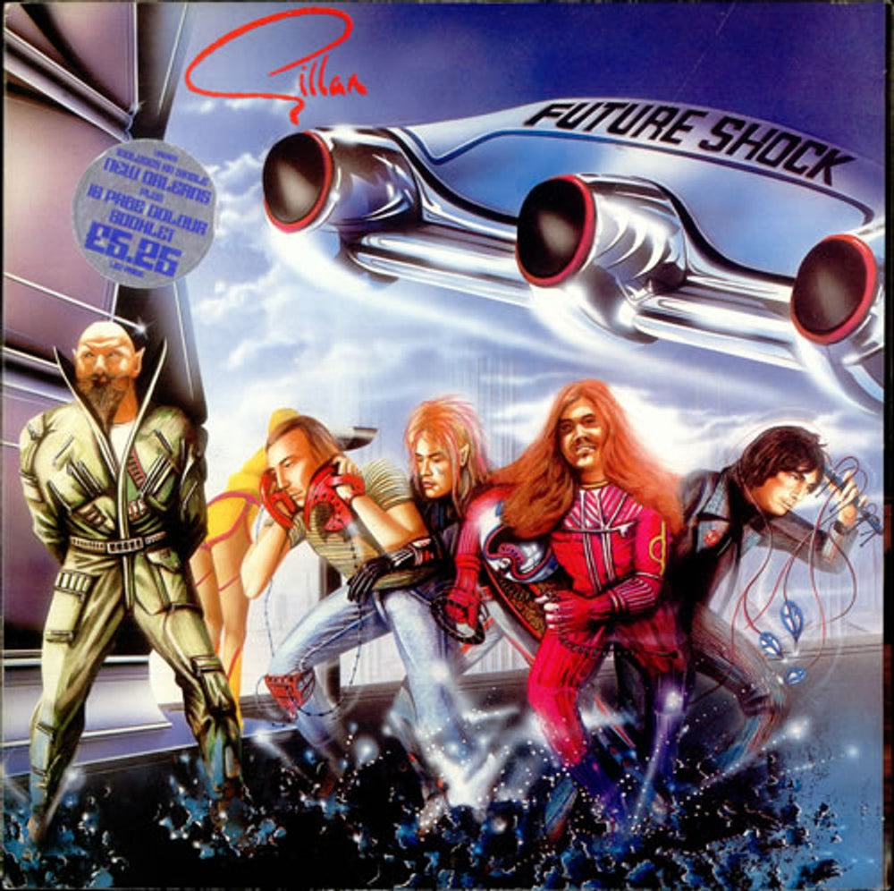 Ian Gillan Future Shock - Stickered Gatefold Sleeve With Booklet UK vinyl LP album (LP record) VK2196
