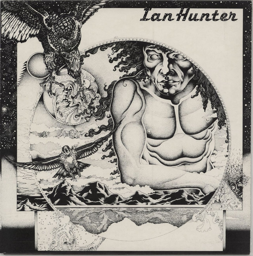 Ian Hunter Ian Hunter UK vinyl LP album (LP record)