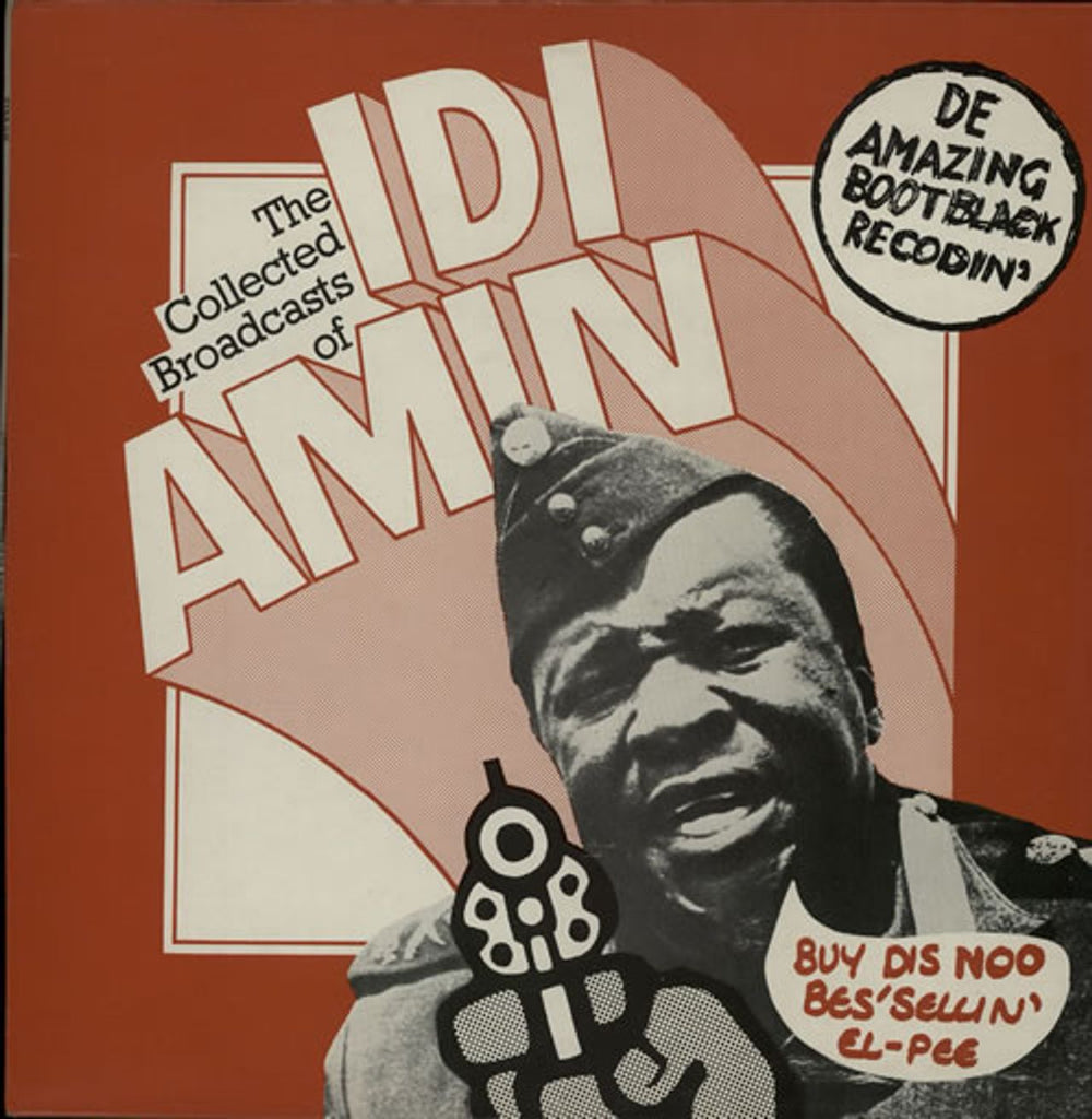 Idi Amin The Collected Broadcasts Of Idi Amin UK vinyl LP album (LP record) XTRA1148