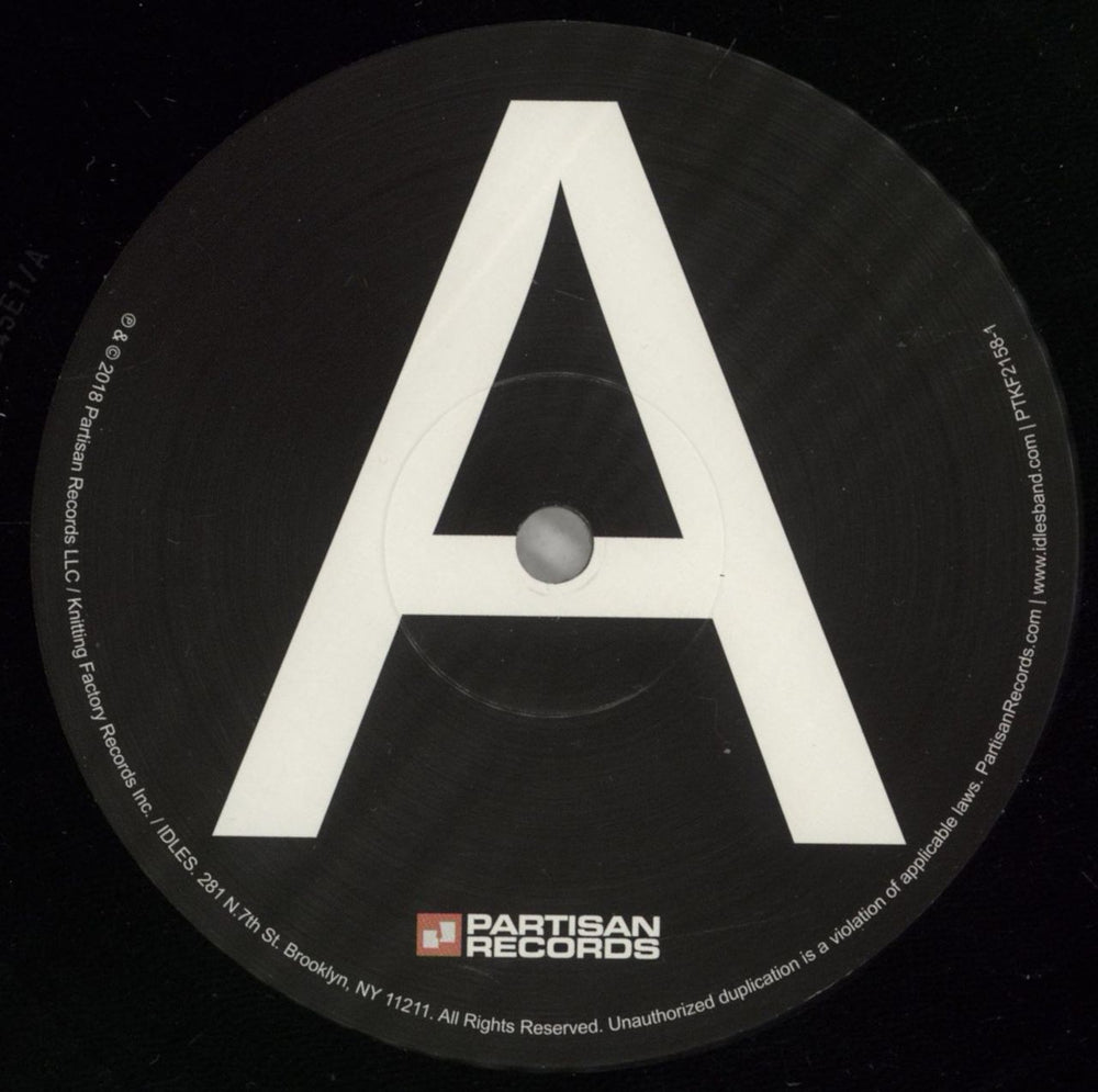 Idles Joy As An Act of Resistance UK vinyl LP album (LP record) Q7LLPJO767874