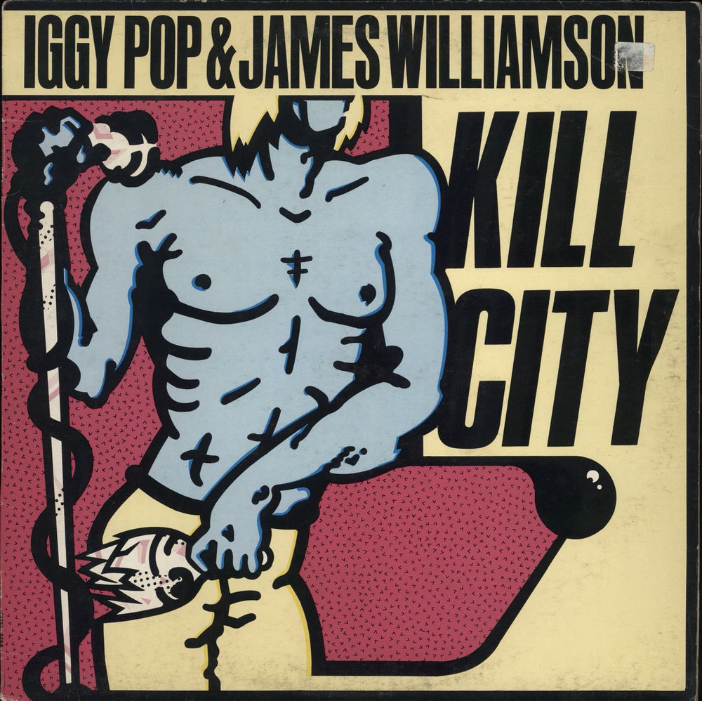 Iggy Pop Kill City UK vinyl LP album (LP record) RAD2