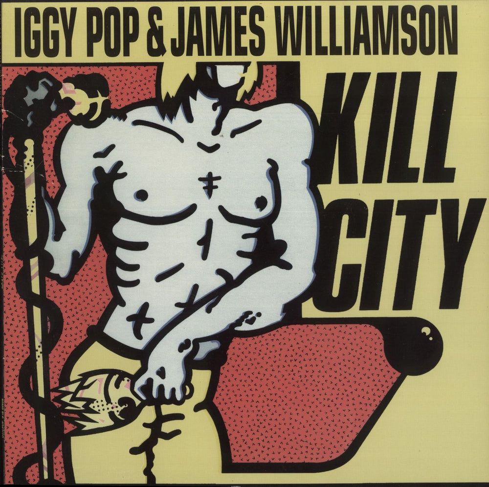 Iggy Pop Kill City US 10" vinyl single (10 inch record) BLP4042/10