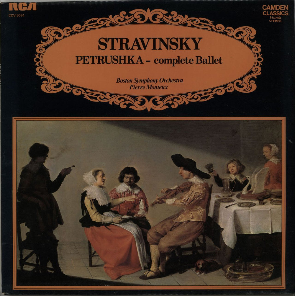 Igor Stravinsky Firebird - Suite / Petrushka - Complete Ballet UK vinyl LP album (LP record) CCV5034