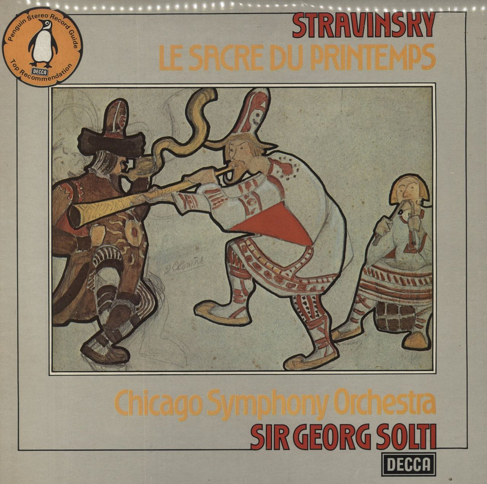 Igor Stravinsky Le Sacre Du Printemps UK vinyl LP album (LP record) SXL6691