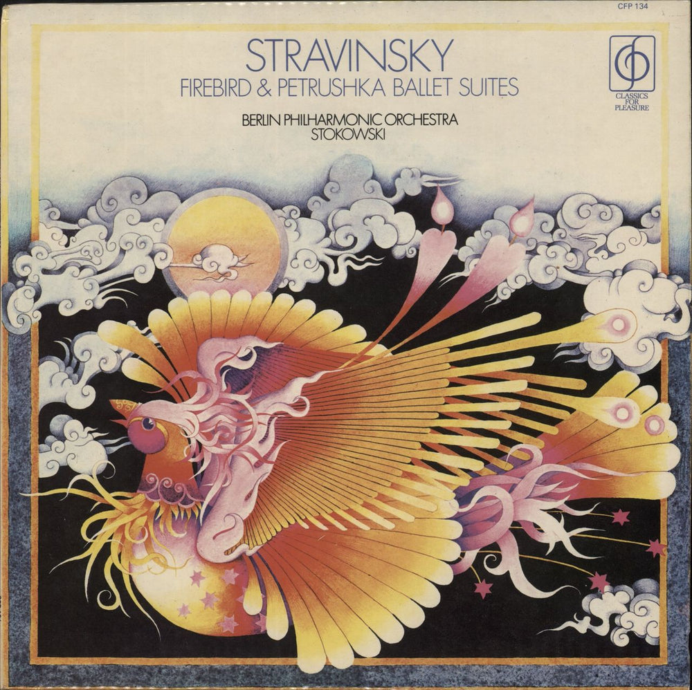 Igor Stravinsky Stravinsky: Firebird & Petrushka Ballet Suites UK vinyl LP album (LP record) CFP134