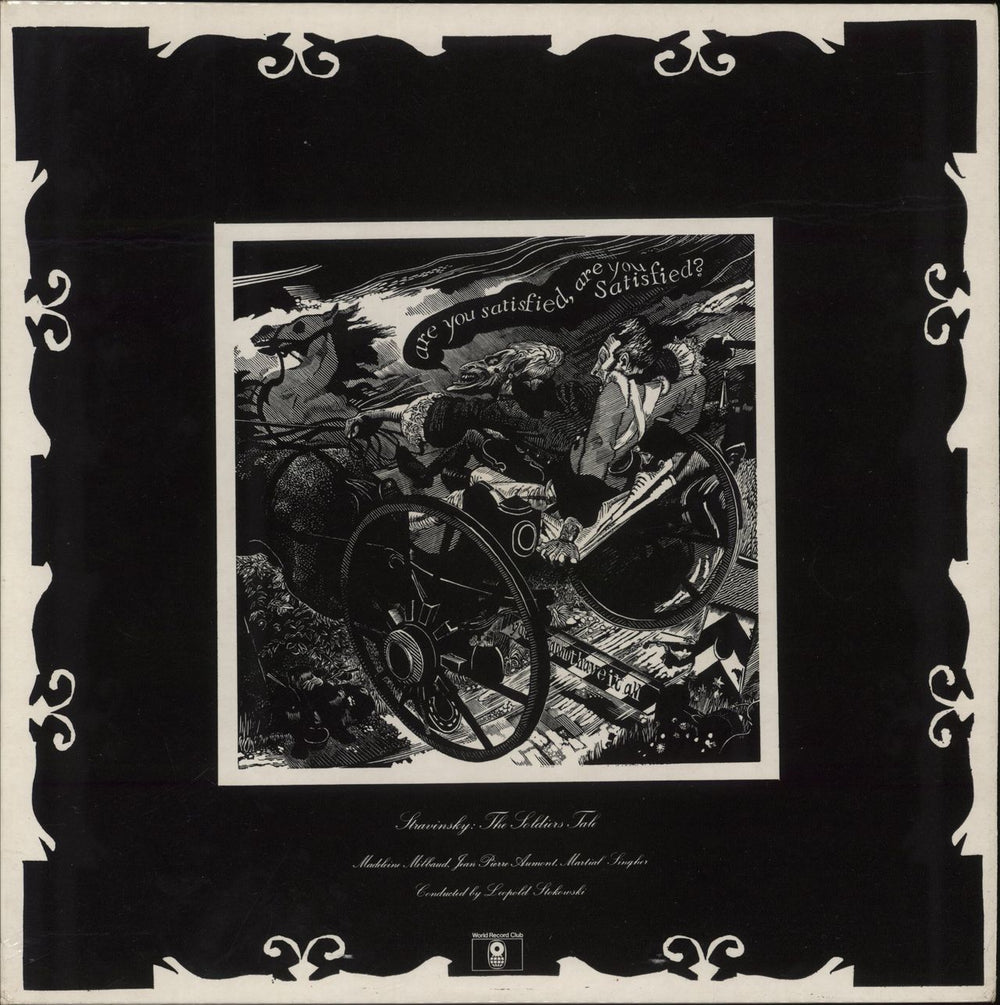 Igor Stravinsky Stravinsky: The Soldier's Tale (L'Histoire Du Soldat) UK vinyl LP album (LP record) ST859