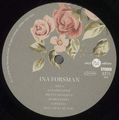 Ina Forsman Ina Forsman - 180gm German vinyl LP album (LP record) 8TNLPIN856992