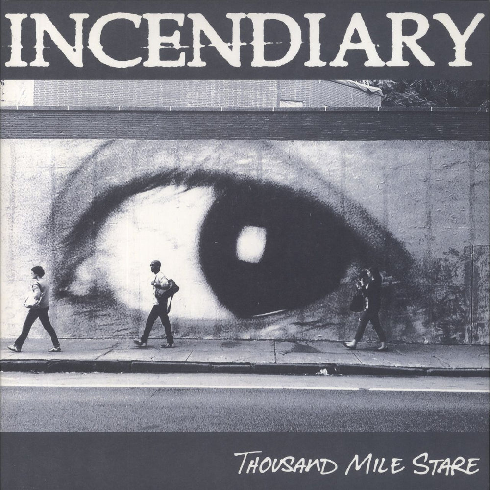 Incendiary Thousand Mile Stare - Gold and Blue Jay Mix Vinyl US vinyl LP album (LP record) CCA050