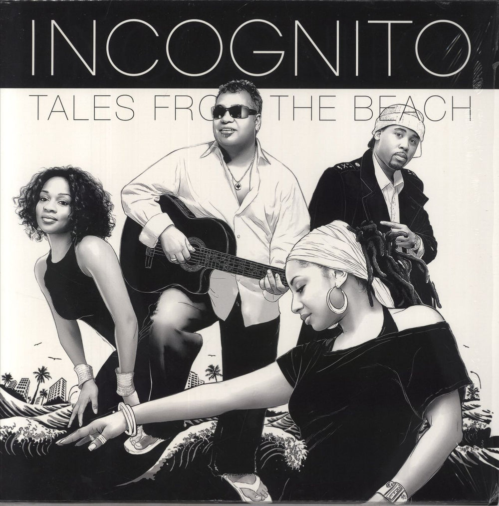 Incognito Tales From The Beach - shrink UK 2-LP vinyl record set (Double LP Album) 0209637ERE