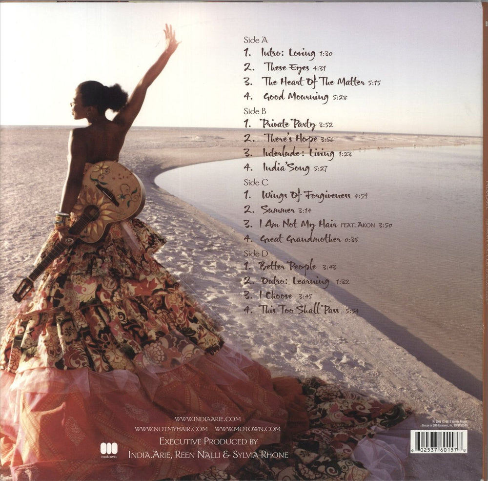 India.Arie Testimony: Vol. 1, Life & Relationship US 2-LP vinyl record set (Double LP Album)