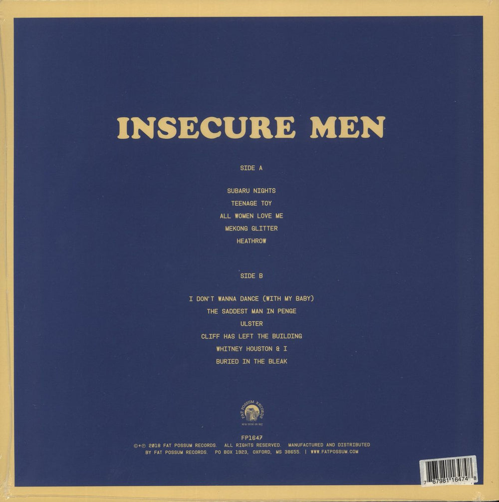 Insecure Men Insecure Men - Cherry Cola Red Vinyl - Sealed UK vinyl LP album (LP record) 0767981164748