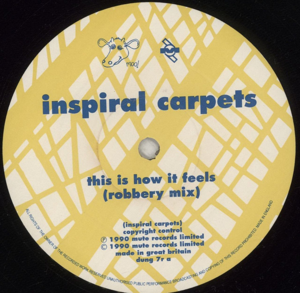 Inspiral Carpets This Is How It Feels - Remix UK 12" vinyl single (12 inch record / Maxi-single) INS12TH31482