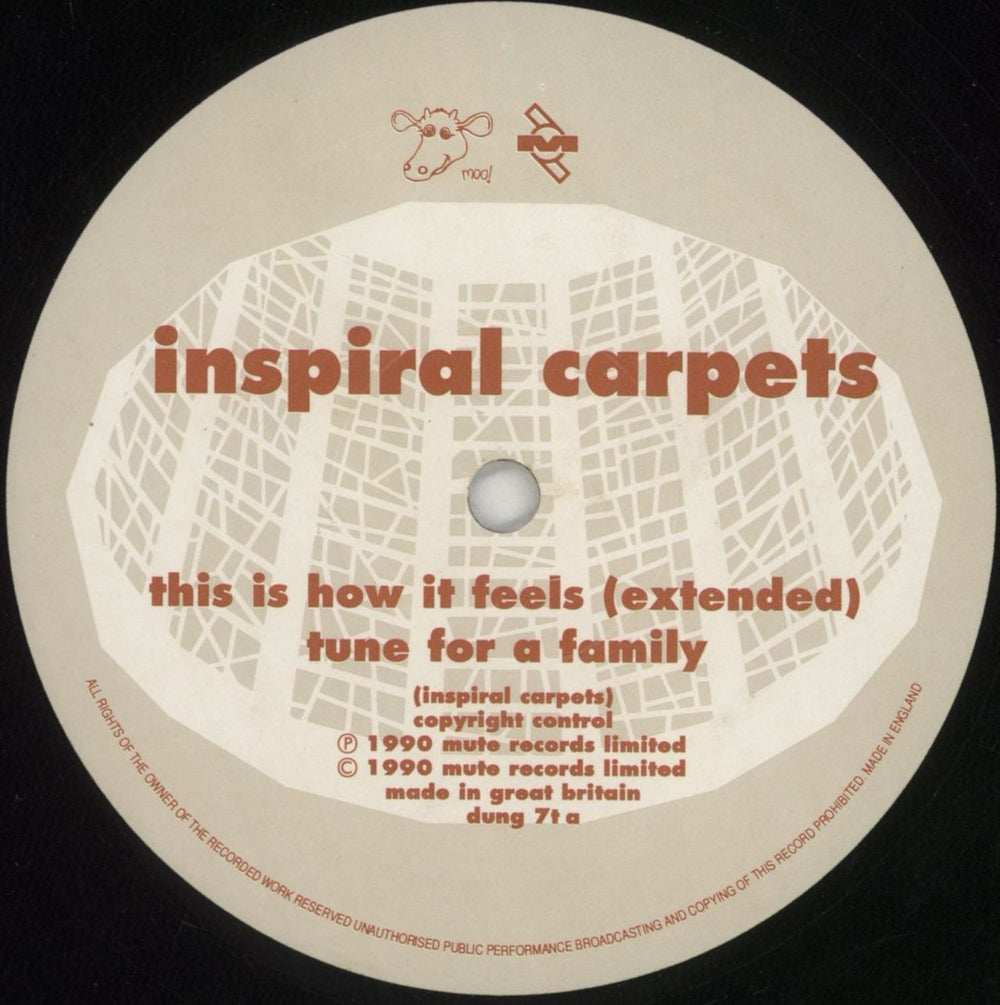 Inspiral Carpets This Is How It Feels UK 12" vinyl single (12 inch record / Maxi-single) INS12TH174407