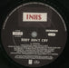 Inxs Baby Don't Cry UK 7" vinyl single (7 inch record / 45) INX07BA514751